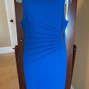 Ivanka Trump royal blue dress